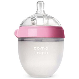 Comotomo Natural Feel Baby Bottle Бутылочка для кормления, розовый 150 мл