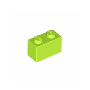 Деталь LEGO 4164022 Кирпичик 1X2 (салатовый) 50 шт.