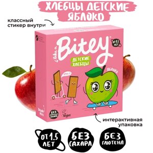 Детские хлебцы без глютена Take a Bitey Яблоко, 40г