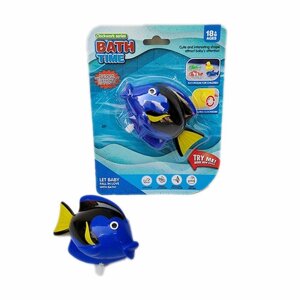 Детские игрушки для ванной заводная рыбка для купания для малышей, 10 х 4 х 8 см, без батареек, YS1378-A12