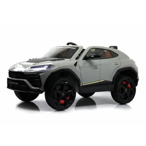 Детский электромобиль Lamborghini Urus (E777EE) серый (RiverToys)