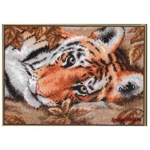Dimensions Набор для вышивания Притягательный тигр 18 x 13 см (65056)