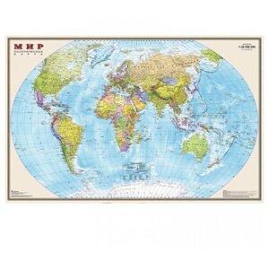 DMB Политическая карта Мира 1:20 матовая ламинация (4607048956342), 101  156 см