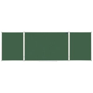 Доска магнитно-меловая OfficeSpace 307564 100х300 см, зелeный