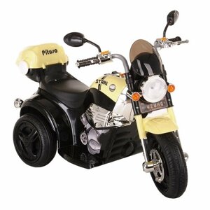 Электро-мотоцикл Pituso 1188 черно-бежевый Детский электромотоцикл электро-трицикл электромобиль подарок для детей для мальчиков для девочек