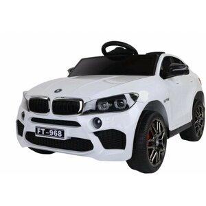 Электромобиль BMW X6m 12V (полный привод, EVA) - FT-968-WHITE