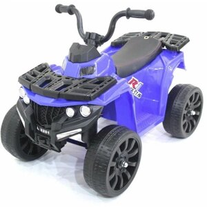 Электромобили, квадроциклы и мотоциклы FUTAI Детский квадроцикл R1 на резиновых колесах 6V - 3201-BLUE