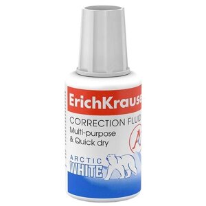 ErichKrause Корректирующая жидкость 20 мл Erich Krause ARCTIC WHITE