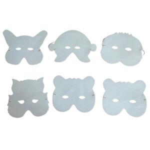 "Fancy Звериная маска"шесть заготовок для создания индивидуальных масок