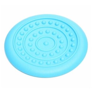 Фрисби "НЛО" , 18,6 см, жесткая термопластичная резина, голубой 7119191