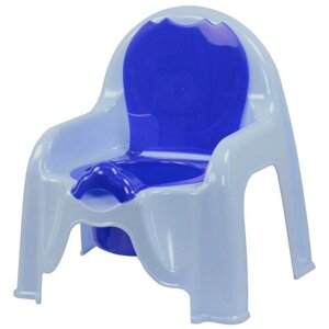 Горшок - стульчик детский, цвет: голубой, М1326