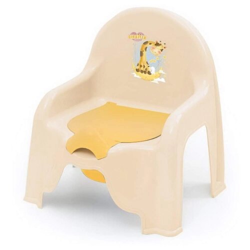 Горшок-стульчик детский Жирафик (арт. 13873) Полимербыт