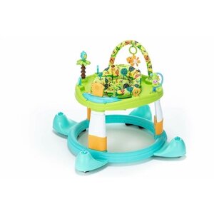 Ходунки детские Nuovita Gioco 2 в 1: ходунки, игровой центр (Verde turchese/Зелено-бирюзовый)