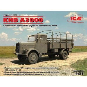 ICM Сборная модель KHD A3000, Германский армейский грузовой автомобиль, II МВ, 1/35