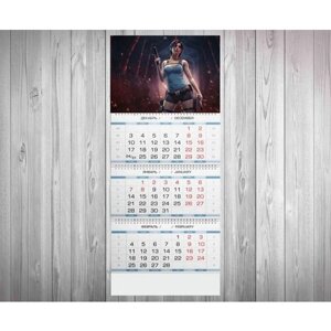 Календарь квартальный Расхитительница гробниц, Tomb Raider №25