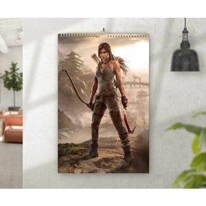 Календарь перекидной Расхитительница гробниц, Tomb Raider №19, А3