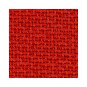 Канва средняя №563 (465) (10смх55кл) (100%Хл) шир. 150 см цв. красный