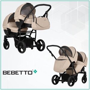 Коляска для двойни Bebetto42 Comfort (2 в 1) 04_BIA