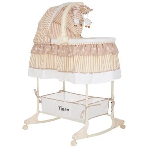 Колыбель Pituso 3 в 1 Viana Stars Beige