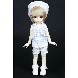 Комплект одежды для куклы-мальчика Luts Pastel Sailor Boy Set (Пастельный морячок для кукол БЖД Латс 26 см)