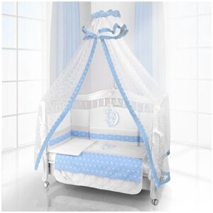 Комплект постельного белья Beatrice Bambini Unico Stella (125х65) - bianco blu