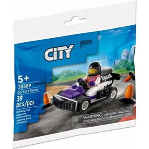 Конструктор LEGO City 30589 Гонщик на картинге