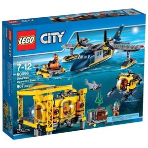 Конструктор LEGO City 60096 Глубоководная исследовательская база, 907 дет.