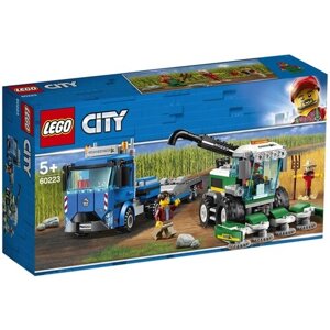 Конструктор LEGO City 60223 Транспортировщик для комбайнов, 358 дет.