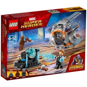 Конструктор LEGO Marvel Super Heroes 76102 В поисках оружия Тора, 223 дет.