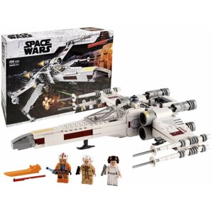 Конструктор Звездные войны Истребитель типа Х Люка Скайуокера 490 деталей / набор для детей Star Wars / детские игрушки