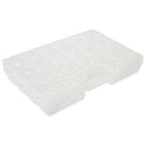 Коробка для швейных принадлежностей Gamma пластик, прозрачная (OM-009)