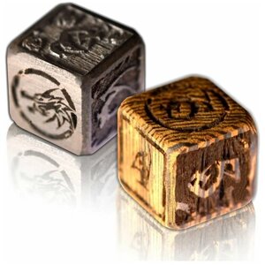 Кости игральные с Цифрами Дракон 16 мм. из экзотической древесины 2 шт. набор дайсов Д6 для Dungeons & Dragons