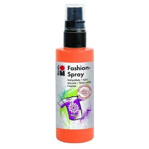 Краска-спрей для ткани Marabu Fashion Spray 171950225 Мандарин, 100 мл