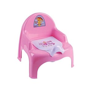 Кресло-горшок, туалет для детей 32.1х24.6х34.1 розовый DD Style