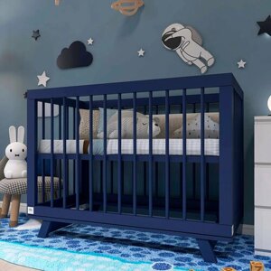 Кроватка для новорожденного Lilla - модель Aria Night Blue 4102356