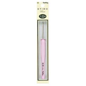 Крючок для вязания с ручкой "ETIMO Rose" 2,2мм, Tulip, TER-04e