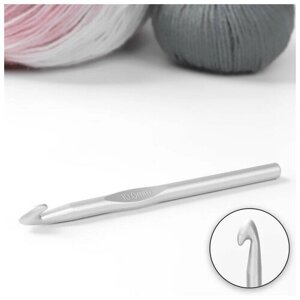 Крючок для вязания, с тефлоновым покрытием, d 10 мм, 15 см