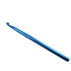 Крючок для вязания синий №6,5 15см КМТ-65