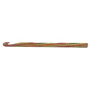Крючок для вязания "Symfonie" 4,5мм, дерево, многоцветный, KnitPro, арт. 20706
