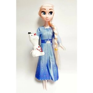 Кукла Эльза со снеговиком Олаф