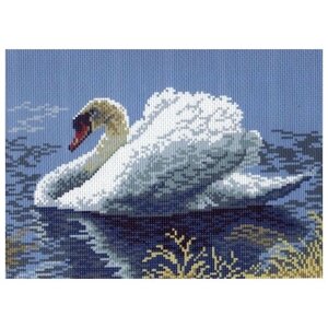 Лебедь-кликун Рисунок на канве 28/37 28х37 (19х26) Матренин Посад 0381-1