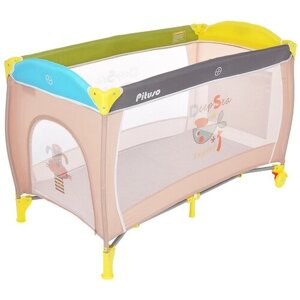 Манеж-кровать Pituso Granada Мишки Bear/ манеж детский/ манеж складной/ ограждение для ребенка/ манеж-кровать/ игровой манеж
