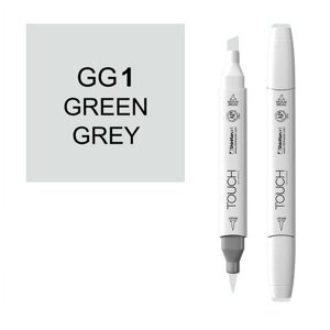 Маркер Touch Twin Brush GG1 серо-зеленый