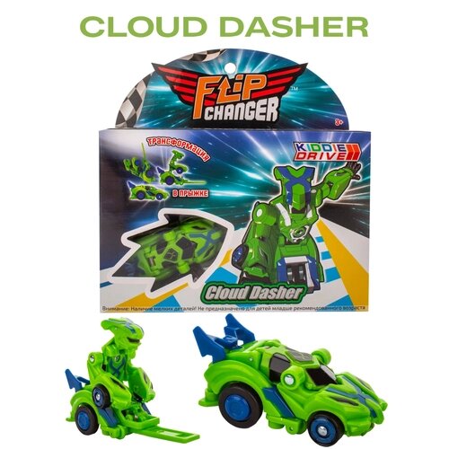 Машинка робот трансформер Cloud Dasher с мишенью