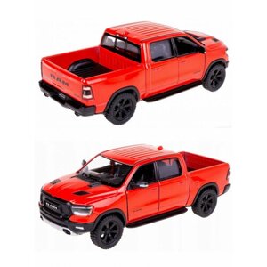 Металлическая машинка Kinsmart 1:46 «2019 Dodge RAM 1500» инерционная, красная KT5413D-1