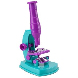 Микроскоп "Bebelot", 10х18 см, голубо-фиолетовый