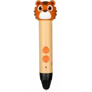 Набор для творчества с 3D-ручкой ABS, PLA, 0.7 мм, скорости - 2, 56 г, оранжевая