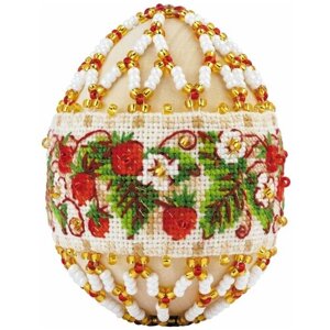 Набор для вышивания Риолис В219 Пасхальное яйцо «Земляника»