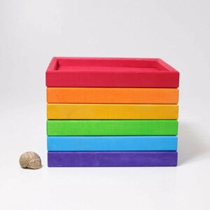 Набор коробочек цвета радуги (6 шт. Grimms