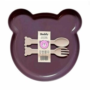 Набор секционных тарелок для кормления Buddy 3 предмета